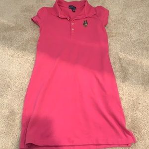 Ralph Lauren Pink Polo Dress